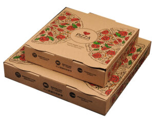 Orta Boy ve Küçük Boy Pizza Kutusu